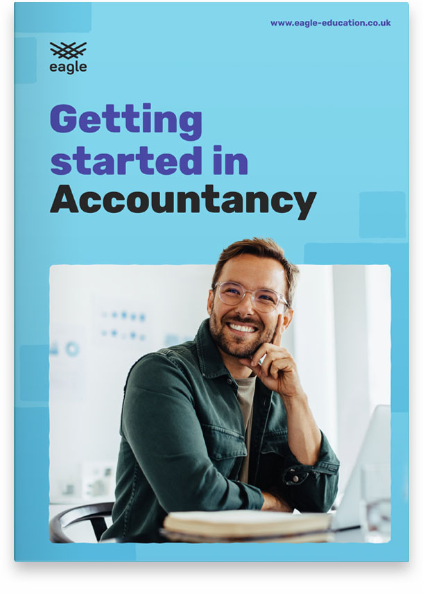 Accountancy brochure image cover